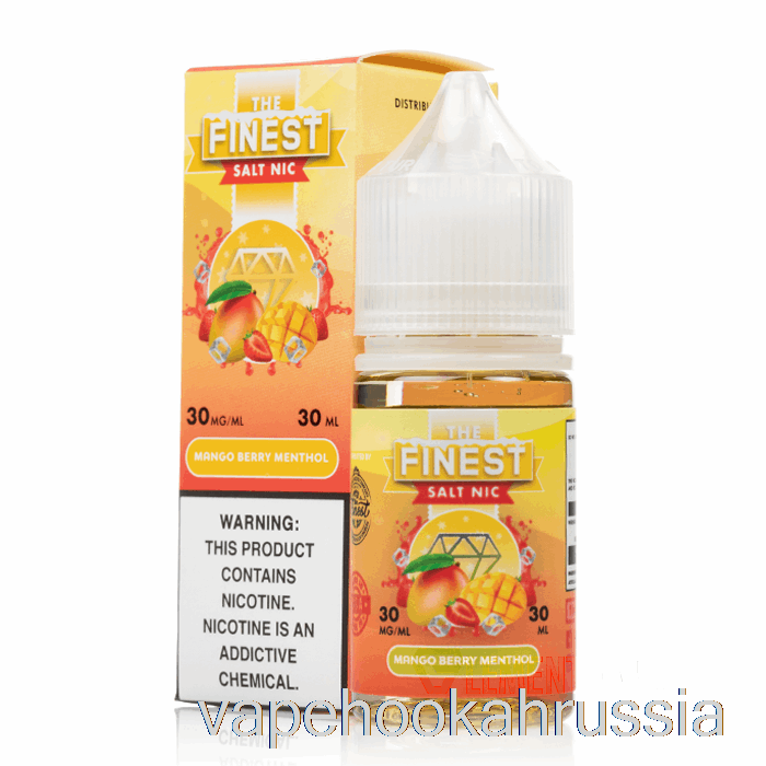 Vape Russia манго ягоды ментол - лучшее фруктовое издание соль ник - 30мл 50мг